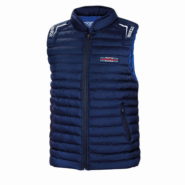 Sparco Martini Racing Vest in Navy Blue with embroidered logos - image